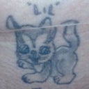 Tatto before the surgery!!  As you can tell now it's gone!