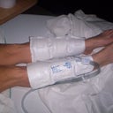 11-1-11 leg wraps that massage my legs so I did't get a blood clot ... felt really good