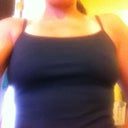 front with a bra top tank