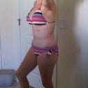 Striped Bikini!