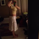playing dress up at 12 wks...