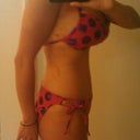 5 weeks postop mommy makeover sideview 106lbs