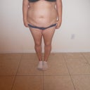 Front view of my huge belly! gotta loose 30lbs in 3 months!