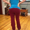 A glimpse of how my butt looks in regular clothes. I like that it looks perky.