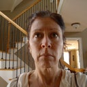 front view of saggy face
