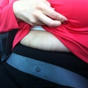 6 week overhang following running with a binder.  Doesn't even look like I had a tummy tuck.