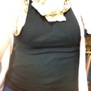 Can't break the black habit, but love the look!