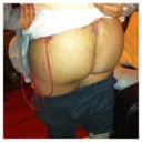 My butt after.. It's still square.. But difinite more ass than I had lol