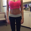 375cc (with the 32d in padded bra on under the bralette)