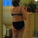 My back has always been awful; it's where I've carried weight. As you can see, I have very long (38" inseam!!) thin legs, so I looked like an olive on a toothpick. No more!