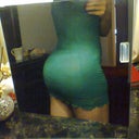 not garment, looks like my butt is growing, but I think it's because my waist is reducing