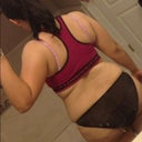 Back fat and lots of hips. Size 10/11