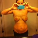 Here is a before....eek!