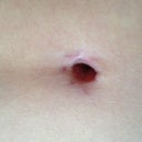 2 months po belly button