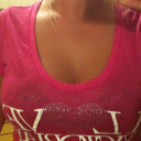 Before, wearing the victorias secret bombshell bra ("adds 2 cup sizes")