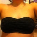 Same bra front view.. Before photo. Will take an after photo if it fits. (Btw, this is the largest size vs makes. It's a large)