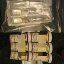 The Lovenox shots (7 in total) and the meds. I stopped taking meds 7 days after sx. I got a headache for two days after that.