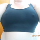 Racer Back shelf bra - for you Piggles! 

ps ignore the wonky nipples, driving me crazy. lol