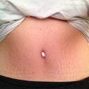 Cotton in the belly button to round it out.
