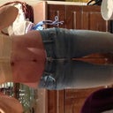 I put on my favourite jeans today....what happened to that stuff that used to bunch up over the fly!!!!  Doing a little happy dance