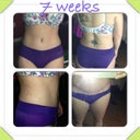 Here are my seven week shots.