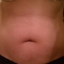 My Before Tummy, You cant even see my BB. When I would sit, I remember now. It just came to me. Yuck