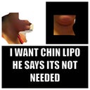 I want chin lipo but hubby is saying I don't need it. What do y'all think?