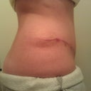 close up left side