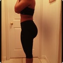 With pants 7 months post-op