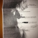 Unprofessional letter Yira sent me my name is spelled wrong there's no sx date and half the words are blacked out