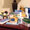 All my meds and supplies