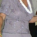 I was really corsetted in this dress!