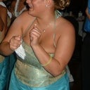 Here is a picture of my late daughter in 2003, before her BR,  dancing at my son's wedding.
