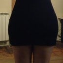 how my back looks with the garment on