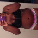 With a sports bra- Day 8- I try to wear the bras a little tight because of the swelling beside my breasts. Quite uncomfortable...