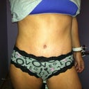 4 weeks 5 days, picture taken towards end of day so im a little more swollen.  Super happy!
