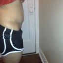 Side view, bulging bottom