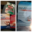 Heat Packs (dollar store)....PurAbsorb ($20)