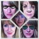 Before, Week 1, 1 - 4 Months (didn't like my eyes in two so covered them)