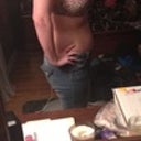 Side in Jeans
