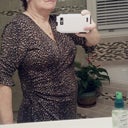 I love this wrap dress, and it fits much better now!
