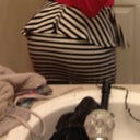 trying on an outfit. 10wks post