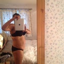 Not a great pic this is 7 pre op of my fleur de lis tummy tuck