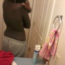 Here is where I stand now! BACK side with sweats. It looks like im sagging. not good!
