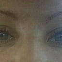 Here are my brows immediately before.