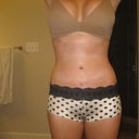 4 weeks- Front with undies
