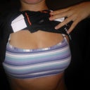 In a sports bra today.