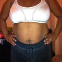 Sports bra shot, so ready to reduce!