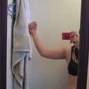 Before - Arms that I've always been self conscious of! My guy friends joke that they're bigger than their arms... and they are!!