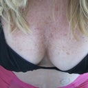 Week 4 pics. Victoria Secret size Medium top.Need a larger bathing suit top...yeah!!